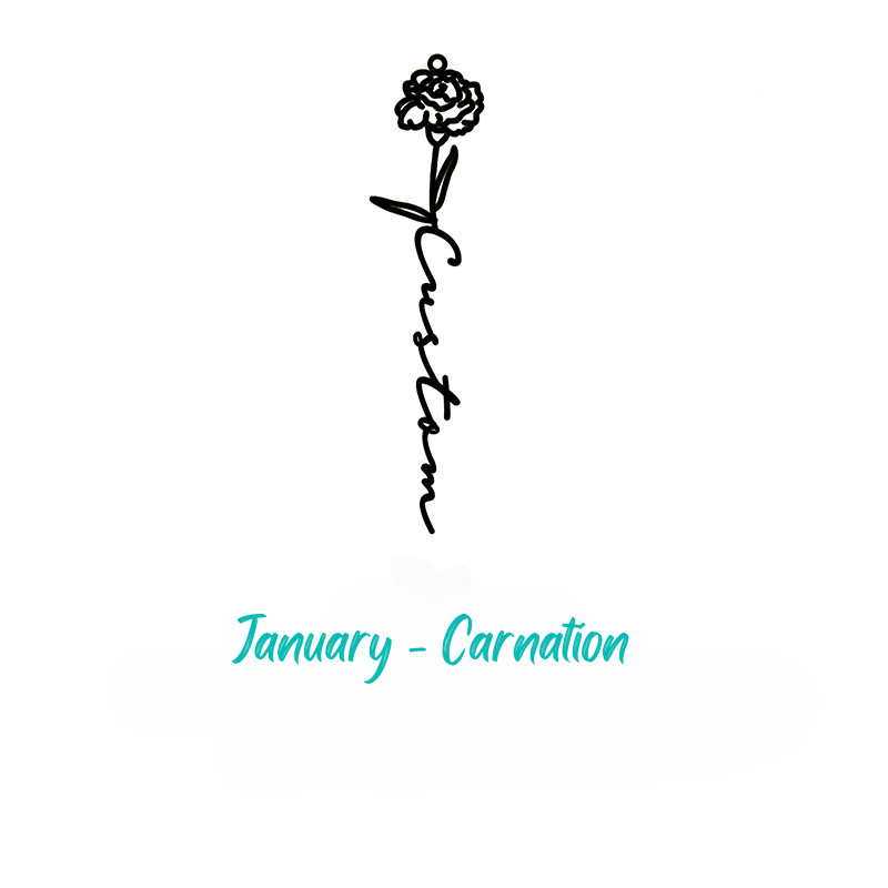 January - Carnation