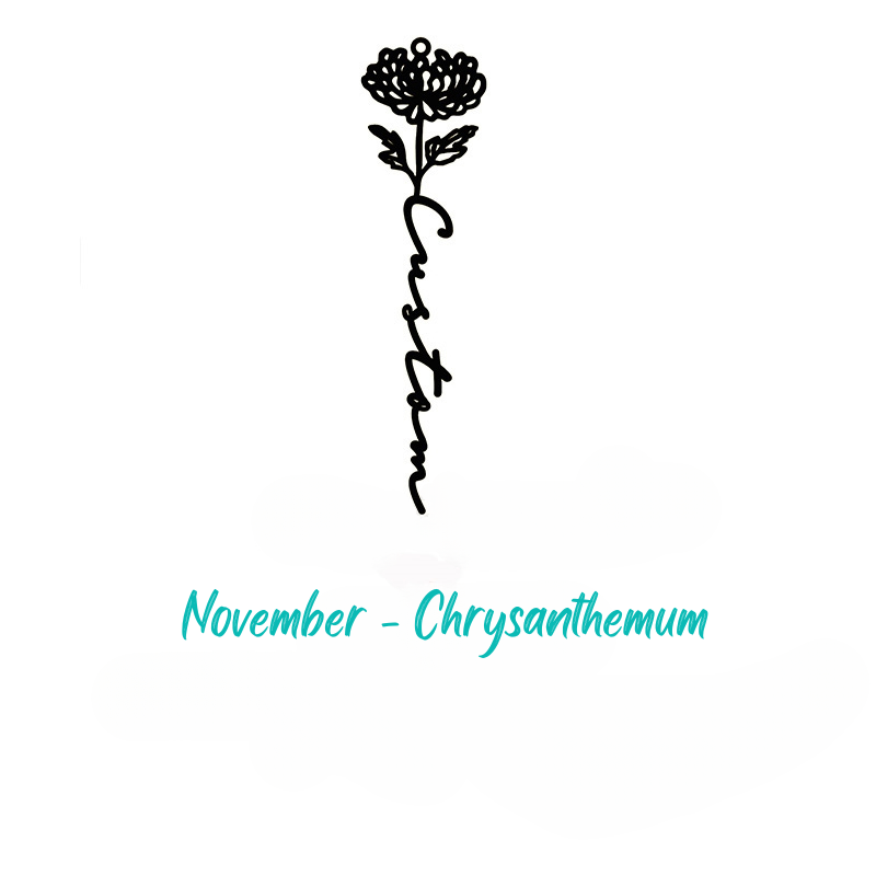 November - Chrysanthemum